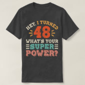 48誕生日 Tシャツ (デザイン正面)