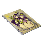 4882雪だるまクリスマス ノートブック (右側)