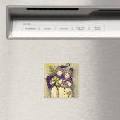 4882雪だるまクリスマス マグネット (インサイチュ (食洗機))