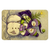 48.82雪だるまクリスマス マグネット (横)