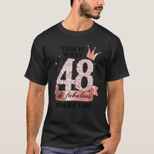 48 & Fabulous I Rose And White Party Group Candid Tシャツ (正面)