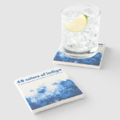 48colors of indigo ストーンコースター (横)