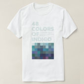 48COLORS OF INDIGO_A Tシャツ (デザイン正面)
