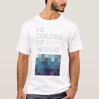 48COLORS OF INDIGO_A Tシャツ