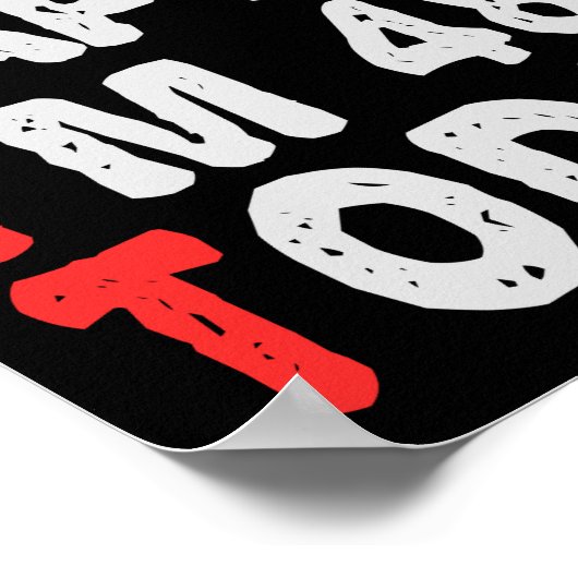 48th今日の誕生日ギフトのアイディアで幸せおもしろい ポスター (角)