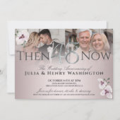 48th Anniversary Graceful Orchid Then And Now 招待状 (正面)