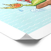 48X32 SoCal夕日 ポスター (角)