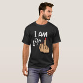 49プラス中指50番 Tシャツ (正面フル)