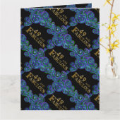 49歳の誕生日 カード (黄色い花)