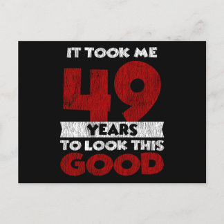 49歳の誕生日 私を美しく見せてくれた 49歳の誕生日 ポストカード