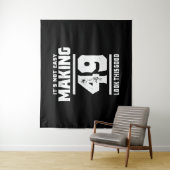 49歳の誕生日 - 49回目の誕生日 面白いプレゼント タペストリー (インサイチュ)