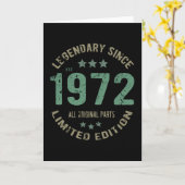 49歳ブデイレジェンド49th誕生日 カード (黄色い花)