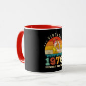 49歳1976年ヴィンテージ49誕生日女性 マグカップ (正面左)