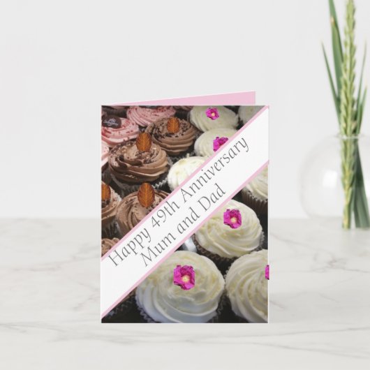 49結婚周年記念 カード (正面)