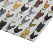 49羽の鶏の雌鶏 カッティングボード (角)