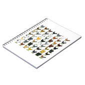 49羽の鶏の雌鶏 ノートブック (左側)