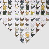 49羽の鶏の雌鶏 薄葉紙 (詳細)