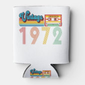 49誕生日ヴィンテージレトロ1972カセットテープ 缶クーラー (正面)
