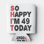 49誕生日嬉しい今日のギフト49 おもしろい 缶クーラー (裏面)
