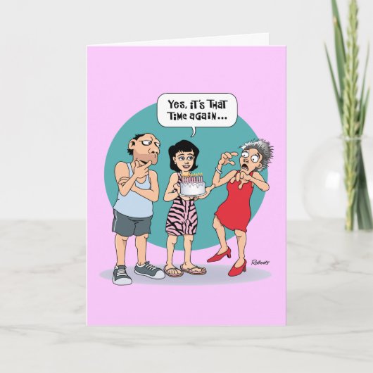 49誕生日? カード (正面)