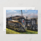 4919 – ペンシルバニア鉄道電気機関車 ポストカード (正面/裏面)