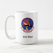 492nd TFS F-111のコーヒー・マグw/callの印 コーヒーマグカップ (左)