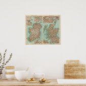 4950アイルランド、スコットランド ポスター (キッチン)