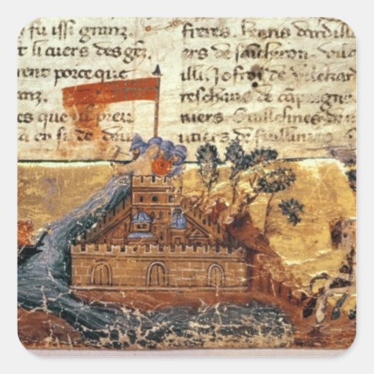 4972年のf.1章:十字軍のエルサレム スクエアシール (正面)