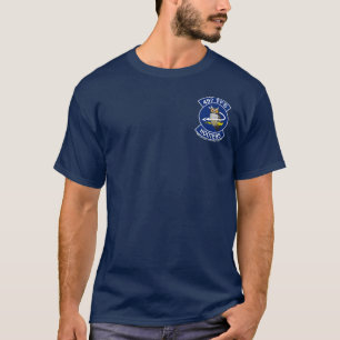 497th TFS (暗いワイシャツ) Tシャツ