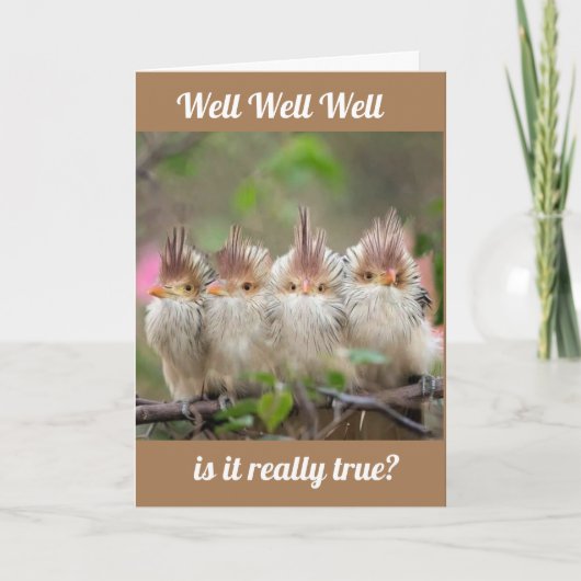 「49」 50番目の誕生日・カードを1日も超えて見えない カード (正面)