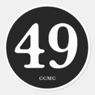 49CC MC "名誉のパッチ" ラウンドシール