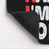 49th今日の誕生日ギフトのアイディアで幸せおもしろい マウスパッド (コーナー)