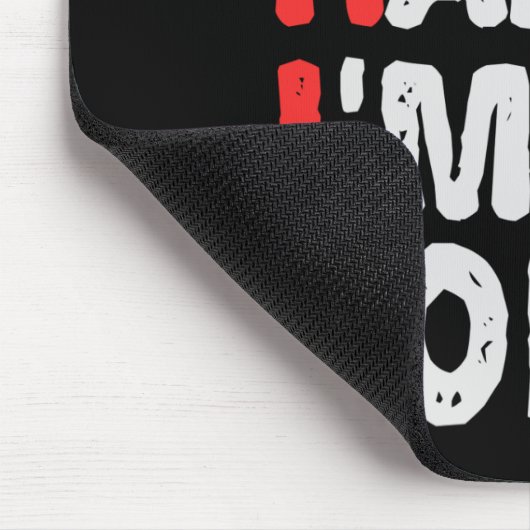 49th今日の誕生日ギフトのアイディアで幸せおもしろい マウスパッド (コーナー)