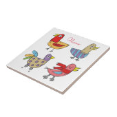 4 おもしろい Birds Thunder_Cove タイル (側面)