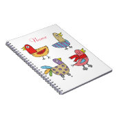 4 おもしろい Birds Thunder_Cove ノートブック (右側)