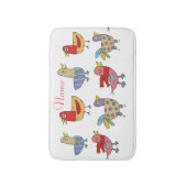 4 おもしろい Birds Thunder_Cove バスマット (正面縦)