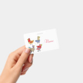 4 おもしろい Birds Thunder_Cove バッジ (手持ち)