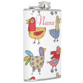 4 おもしろい Birds Thunder_Cove フラスク (右)