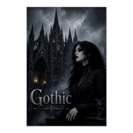 #4 ゴシック ポスター (正面)