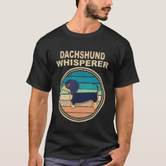 4 ダックスフント+ウィスパラー ヴィンテージ Tシャツ