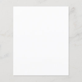 4.パーソナライズされた5 x 5.6チラシ(任意の大事な行事用) チラシ