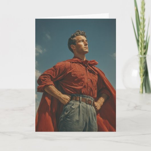 (4)ヒーローパパ カード (正面)