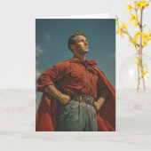 (4)ヒーローパパ カード (黄色い花)