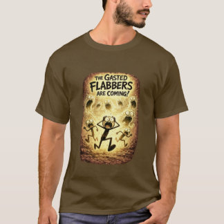 (4)ブラウン: ゲイステッド・フラッバーズがやってくる! Tシャツ