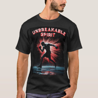 ⚡ 4. モダンストリートボクシング エネルギーTシャツ Tシャツ