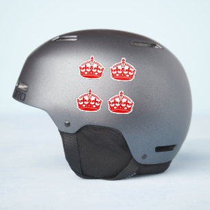 4 保Calm Crown Red シール