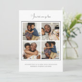 4 枚の写真テンプレート カード (スタンド正面)