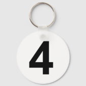 4 – 番号4 キーホルダー (正面)