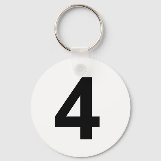 4 – 番号4 キーホルダー (正面)