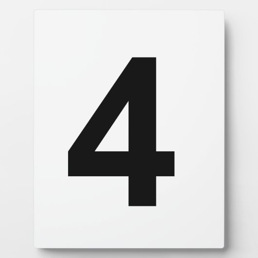 4 – 番号4 フォトプラーク (正面)